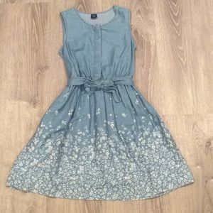 GAP Kids Chambray Sleeveless Dress